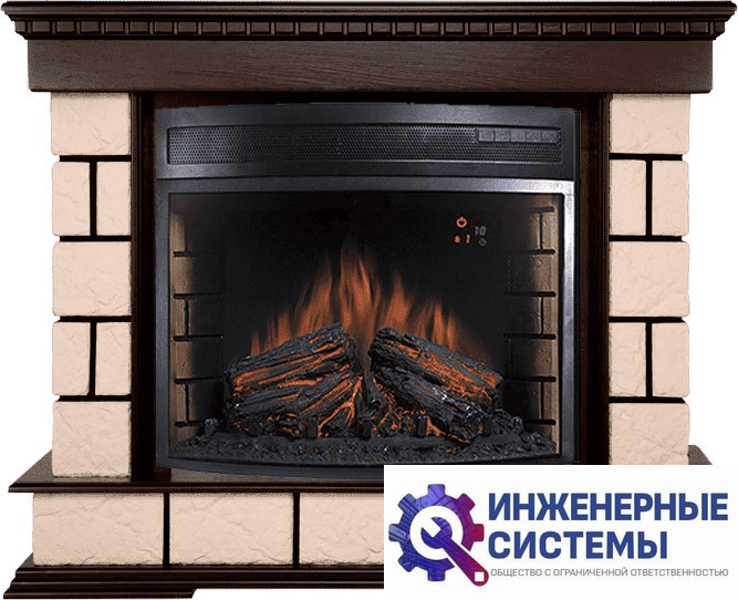 Каминокомплект Royal Flame Shateau Темный дуб с очагом Dioramic 28 LED FX