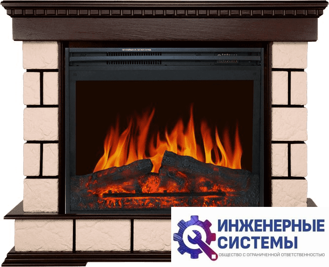 Каминокомплект Royal Flame Shateau Темный дуб с очагом Jupiter FX New