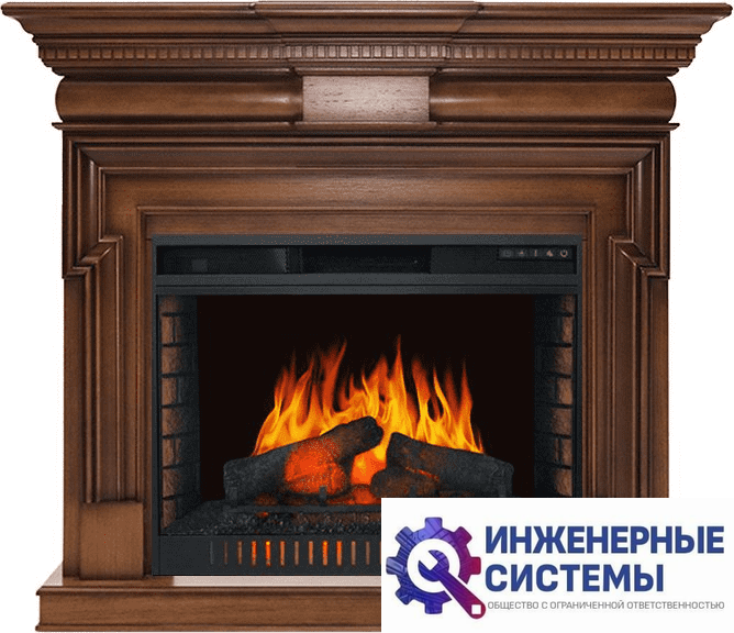 Каминокомплект Royal Flame Torino Орех с очагом Vision 30 EF LED FX