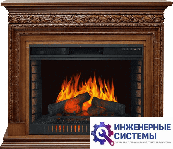 Каминокомплект Royal Flame Valletta Орех с очагом Vision 30 EF LED FX