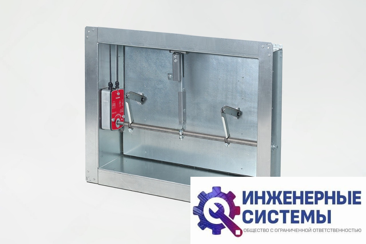KD-120-600*600-F1-VN-MN220-04 клапан дымоудаления