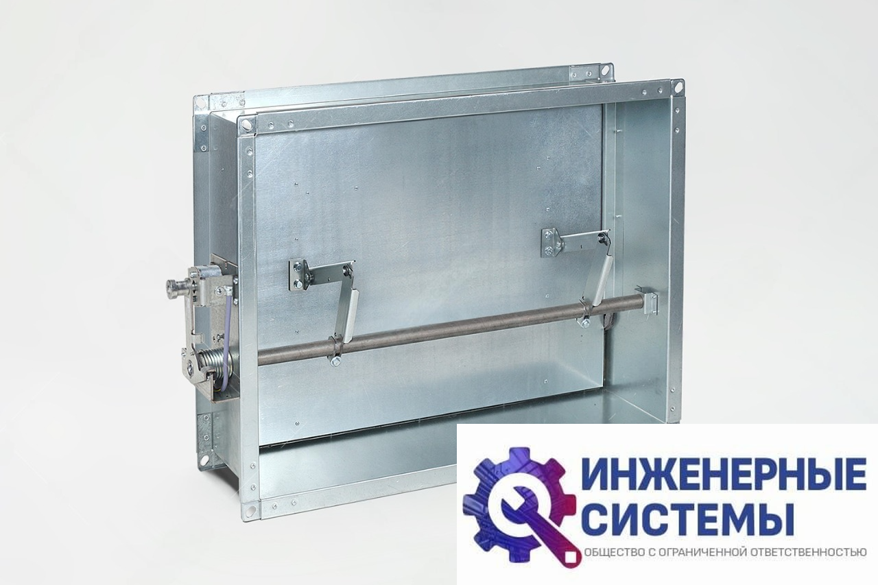 KD-120-600*600-F2-SN-EM220-04 клапан дымоудаления