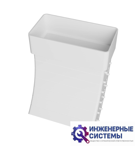 Era 612KRPV (60х120 мм) колено пластиковое