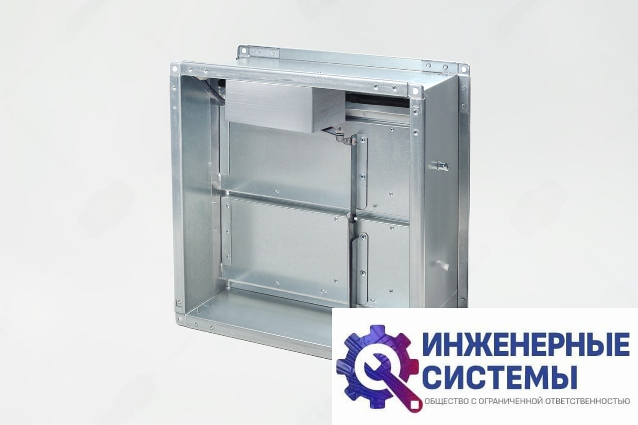 KPNZ-90-400*300-F2-VN-MN220-ML-04 клапан противопожарный
