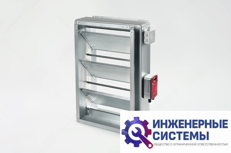 KVU-T-600*600-О-MN220-P-04 воздушный клапан утепленный Неватом