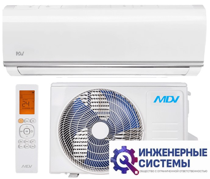 MDV MDSC-12HRDN8/MDOC-12HDN8 Classic Inverter кондиционер 3,5 кВт