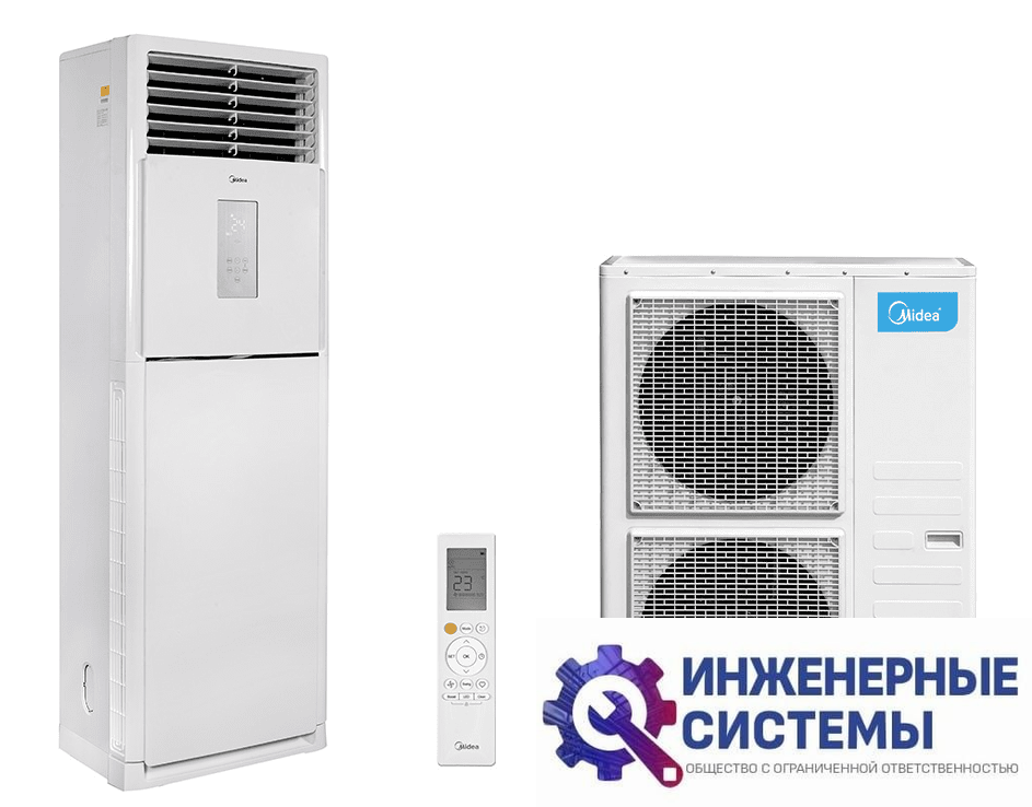 Midea MFM-50ARN1-R/MOU-55HN1-LR колонный кондиционер 17 кВт