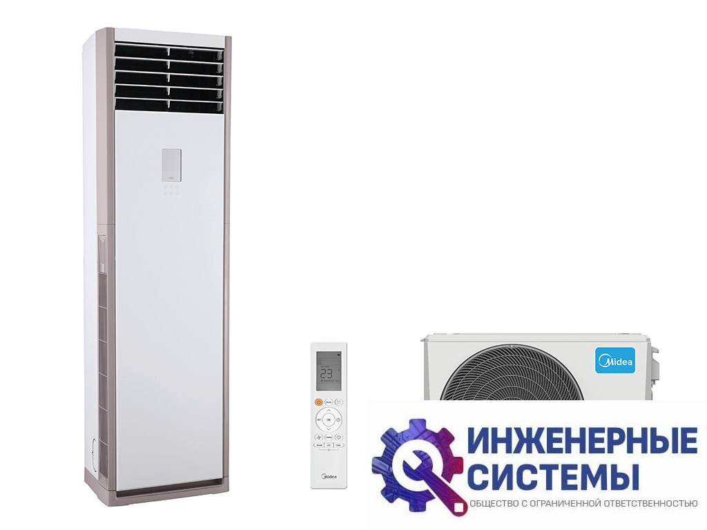 Midea MFPA-24ARN1-QB6/MOX430-24HN1-LQB6 колонный кондиционер 7 кВт