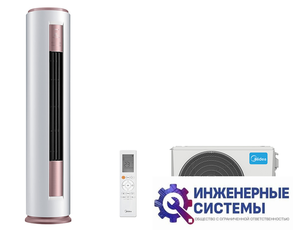 Midea MFYA400-24ARFN1-Q/MOX401UL-24AFN1-Q колонный кондиционер 7 кВт