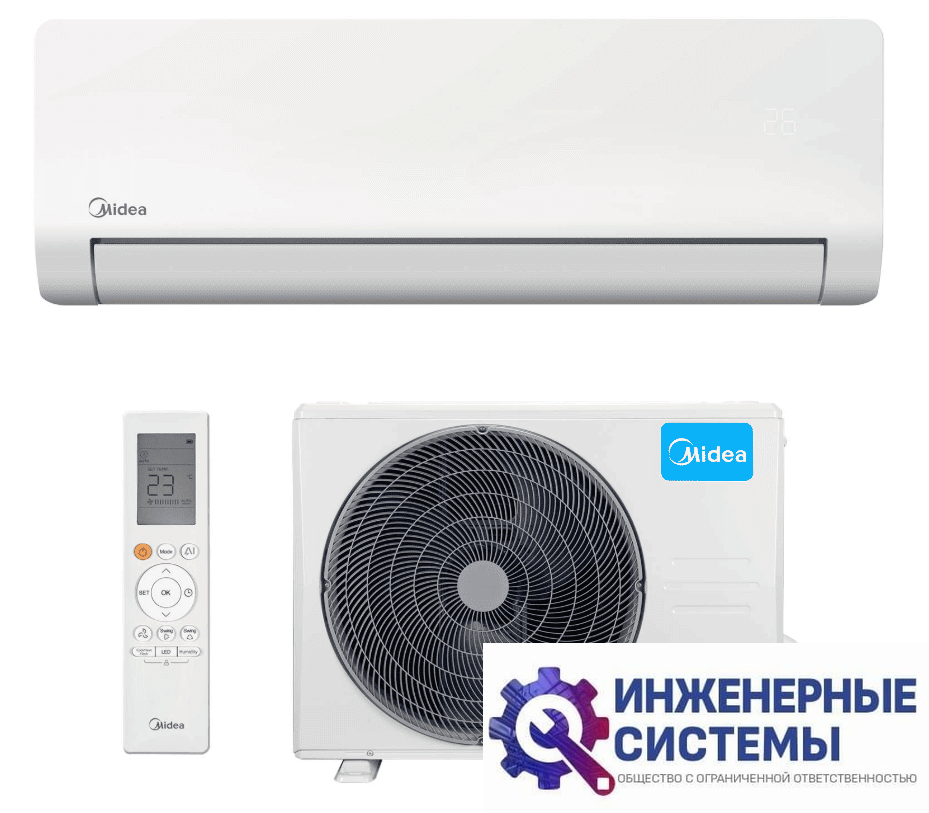 Midea MSES1-24HRN8G1/MOES1-24HRN8G1 кондиционер 7 кВт