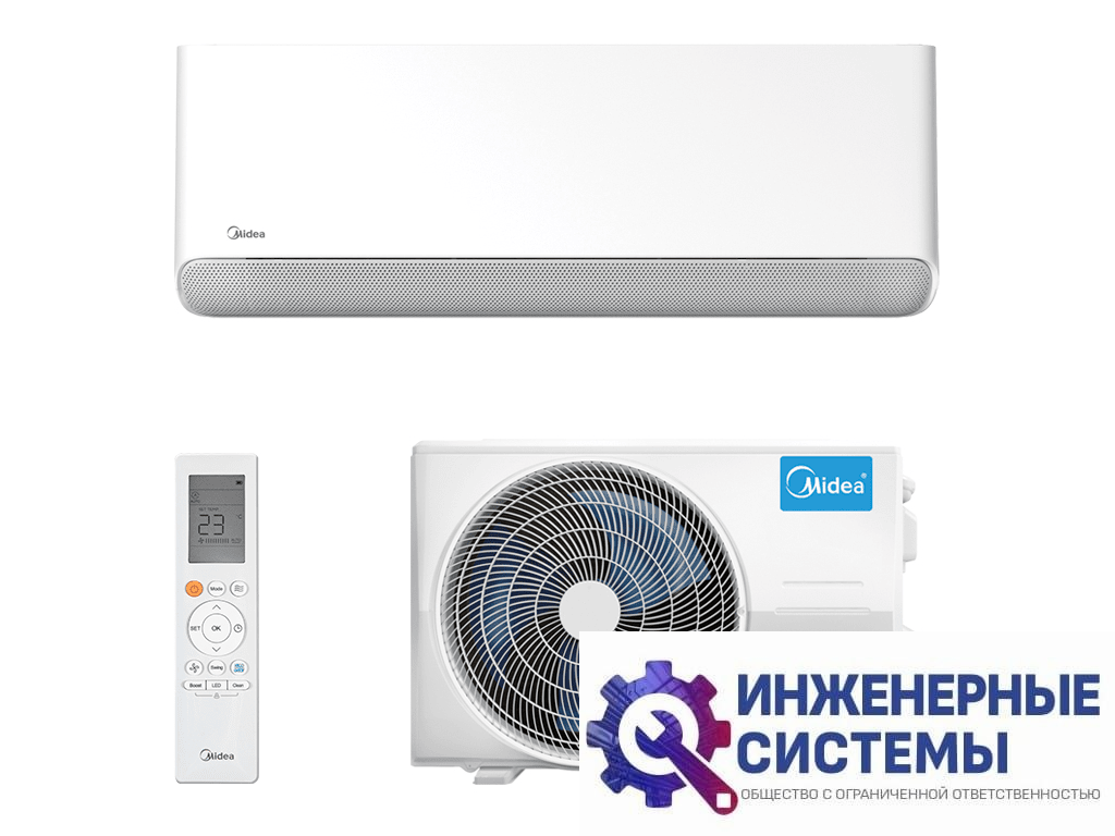 Midea MSFE-12N8D6-I/MSFE-12N8D6-O Breezeless E кондиционер 3,5 кВт