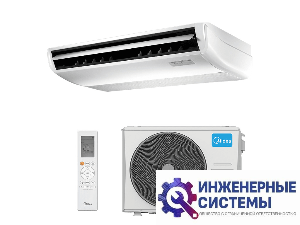 Midea MUE-24HRFNX(GA)/MOX430U-24HFN8-Q(GA) напольно-потолочный кондиционер 7 кВт