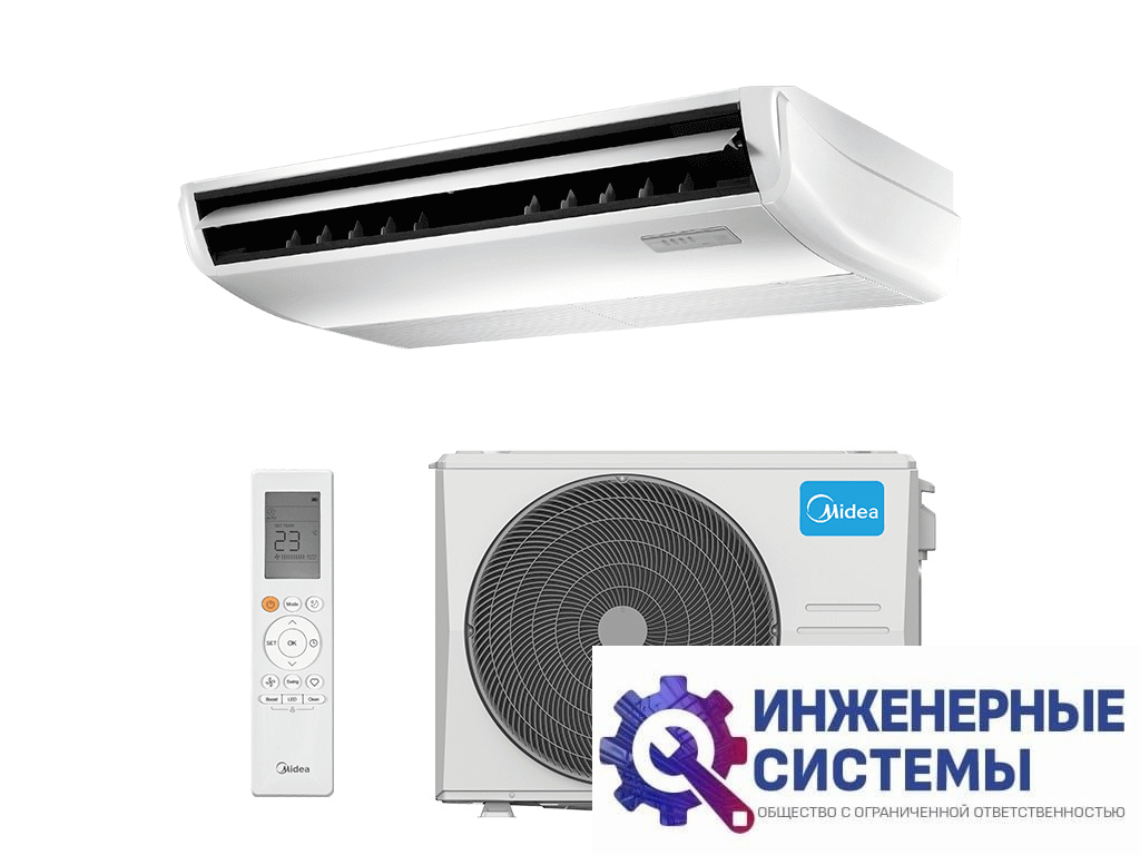 Midea MUE-24HRN1-Q/MOX431U-24HN1-LQ напольно-потолочный кондиционер 7 кВт