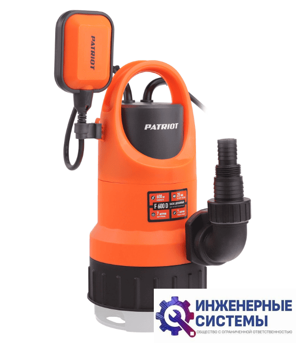 Patriot F 600 D дренажный насос