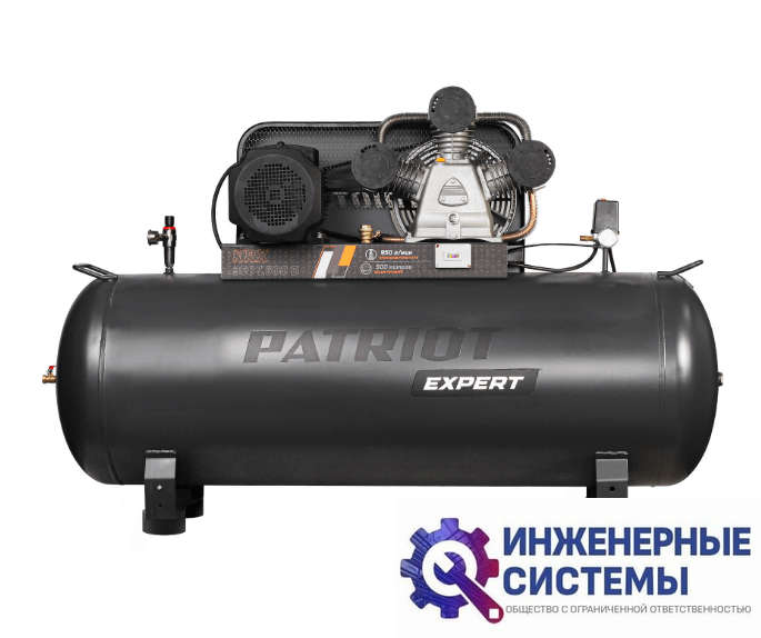 Patriot KRX 950 L500 D компрессор поршневой масляный