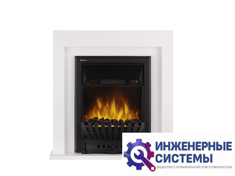 Firelight Simple Classic портал для камина белый