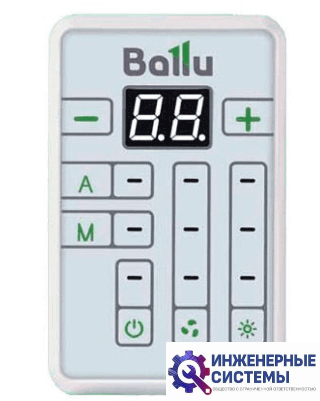 Ballu BRC-D пульт управления