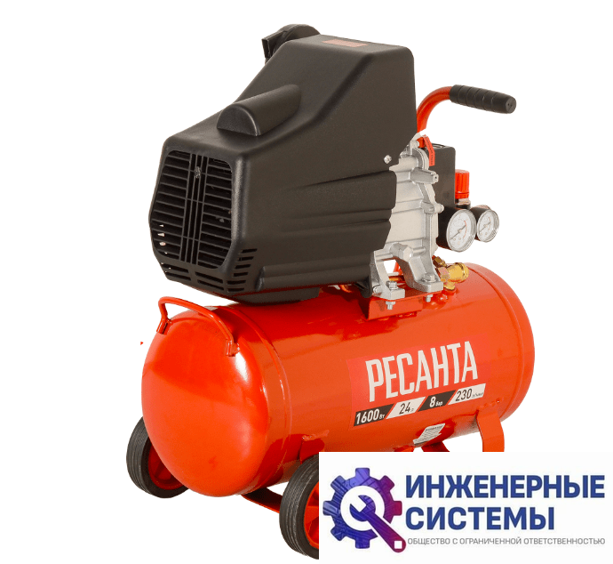 Ресанта КП-24/230М компрессор поршневой масляный