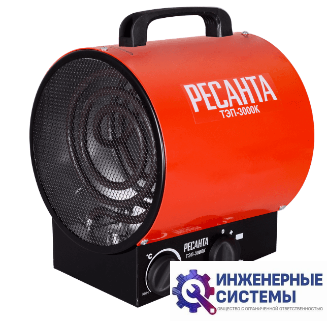 Ресанта ТЭП-3000К электрическая тепловая пушка