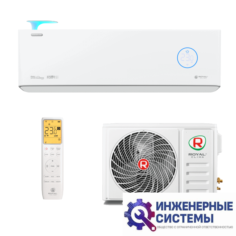Royal Clima RCI-RF30HN Royal Fresh Full DC EU Inverter 3 кВт