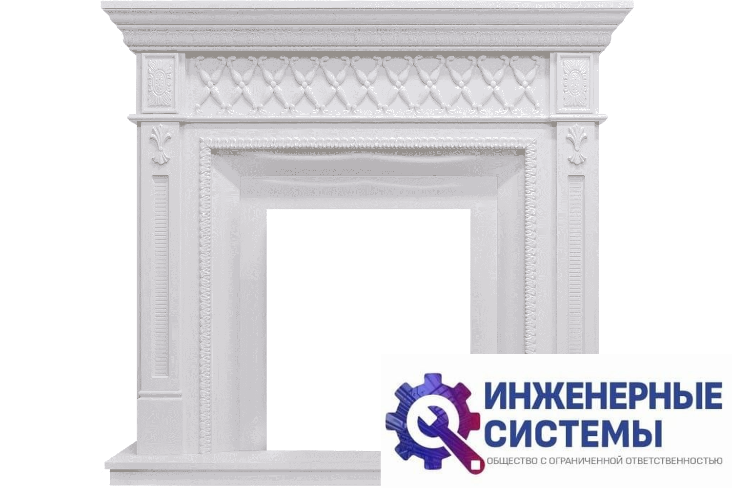 Royal Flame Alexandria портал для камина Белый дуб