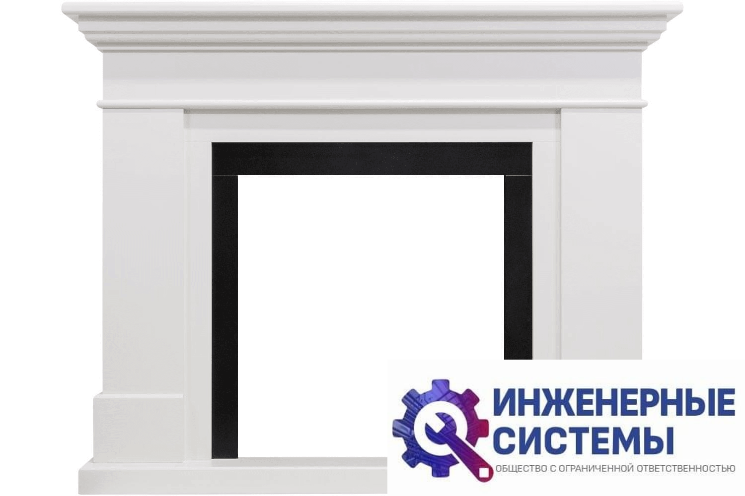 Royal Flame California портал для камина Белый