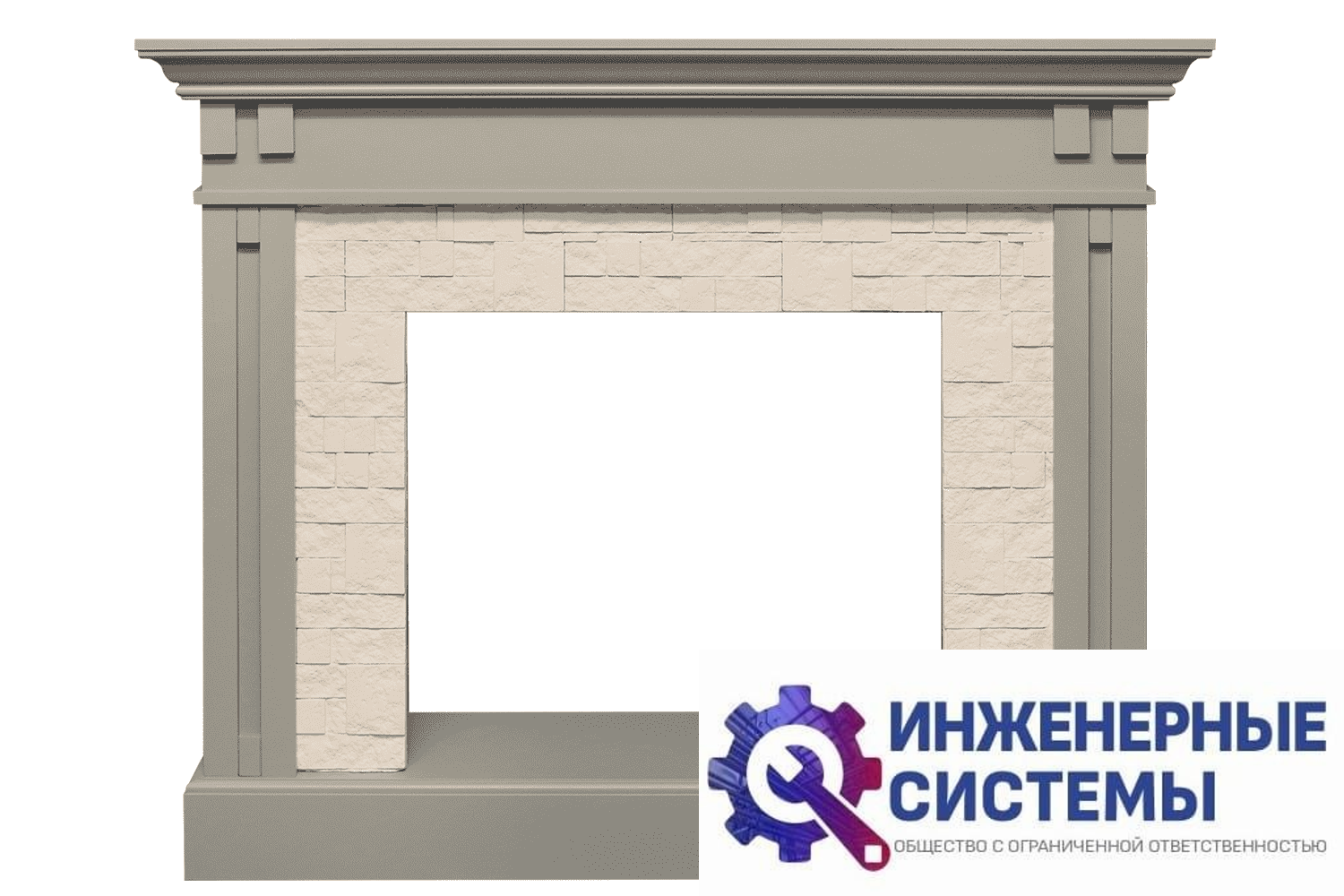 Royal Flame Cambridge Umbra Grey портал для камина
