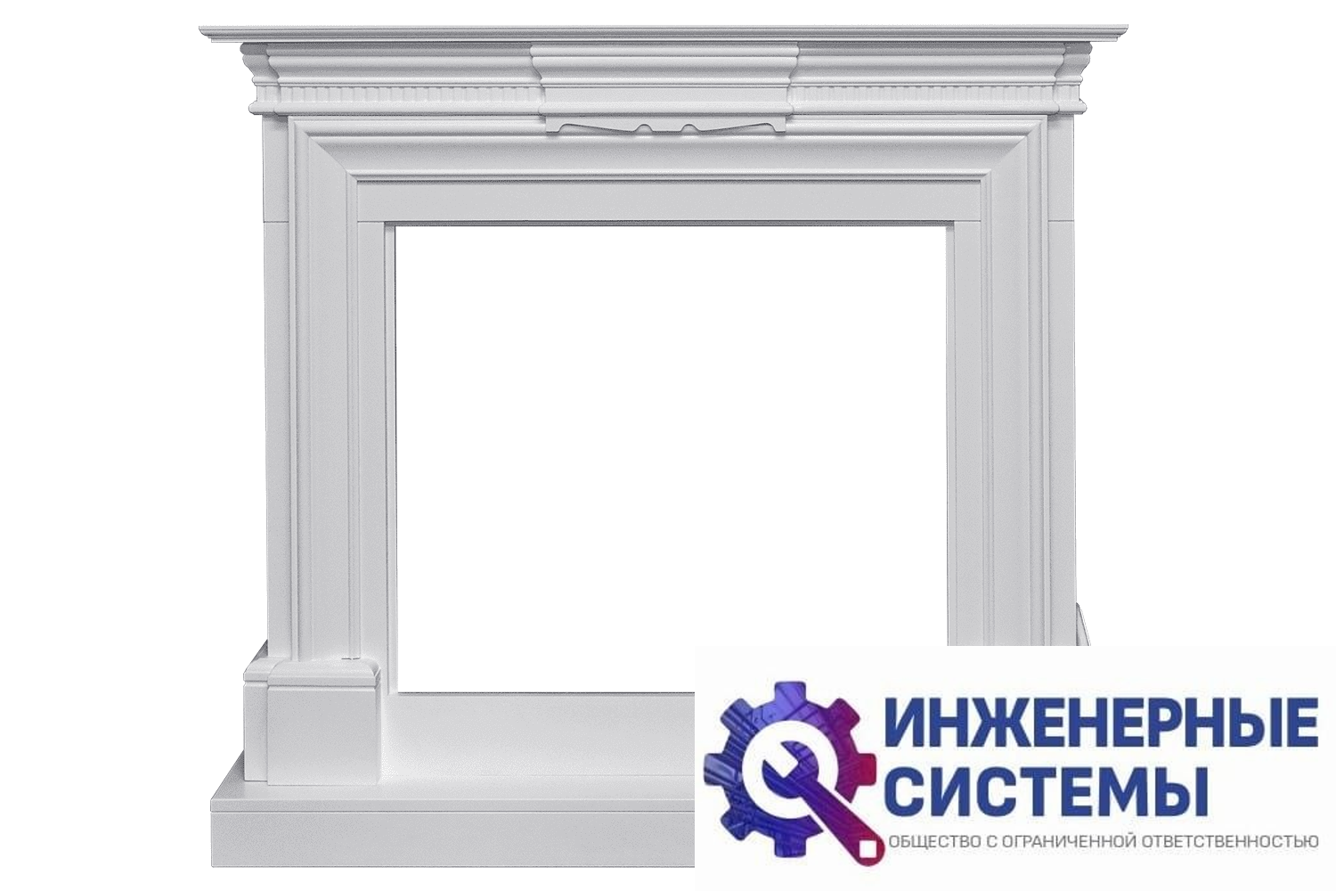 Royal Flame Chelsea портал для камина Белый