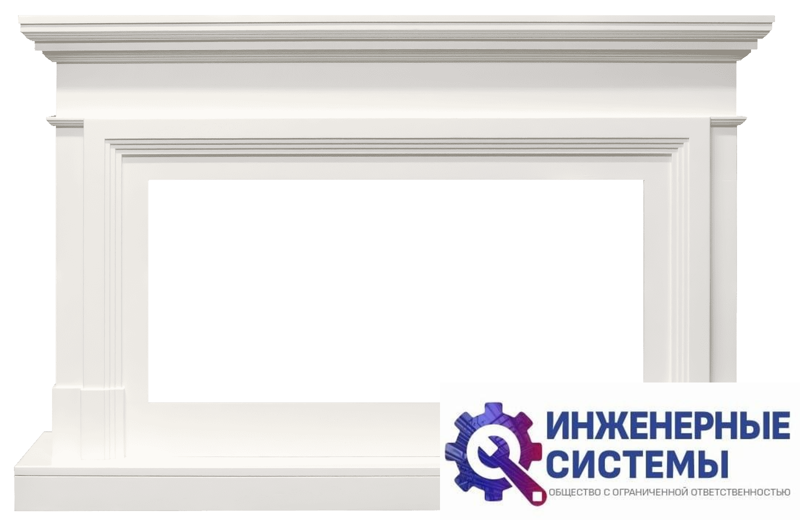 Royal Flame Coventry 1400 портал для камина Белый