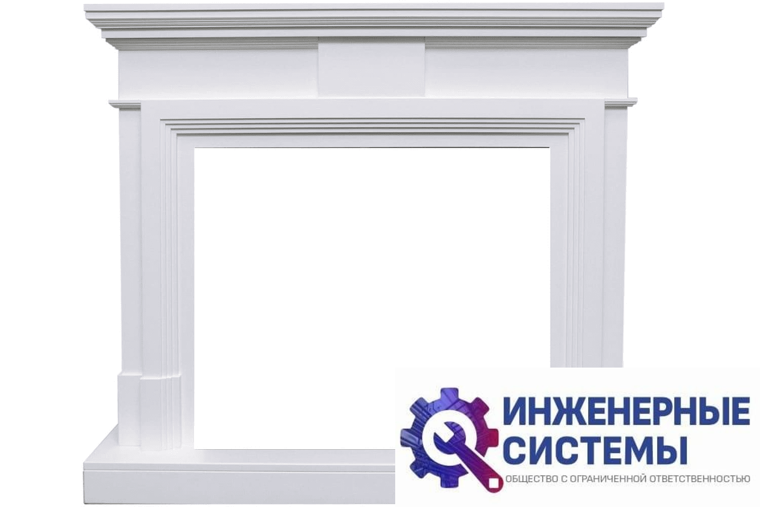 Royal Flame Coventry портал для камина Белый
