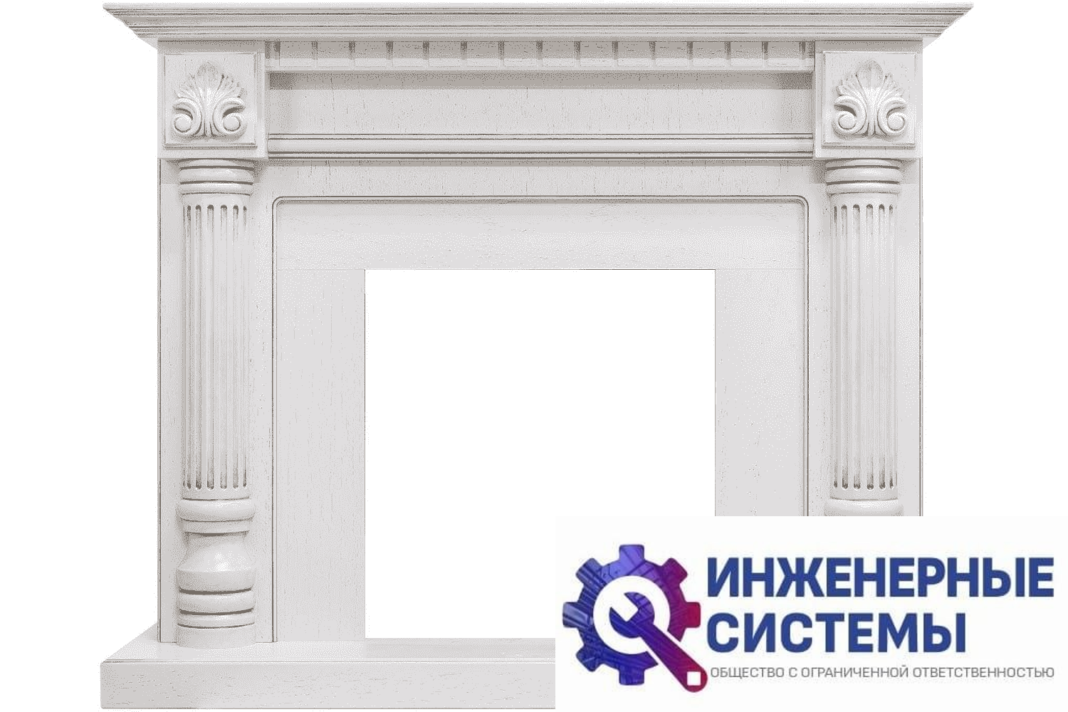 Royal Flame Edinburg портал для камина Слоновая кость
