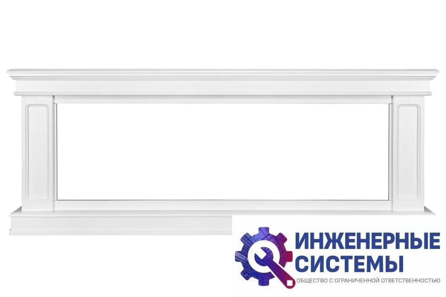 Royal Flame Geneva 60 портал для камина Белый