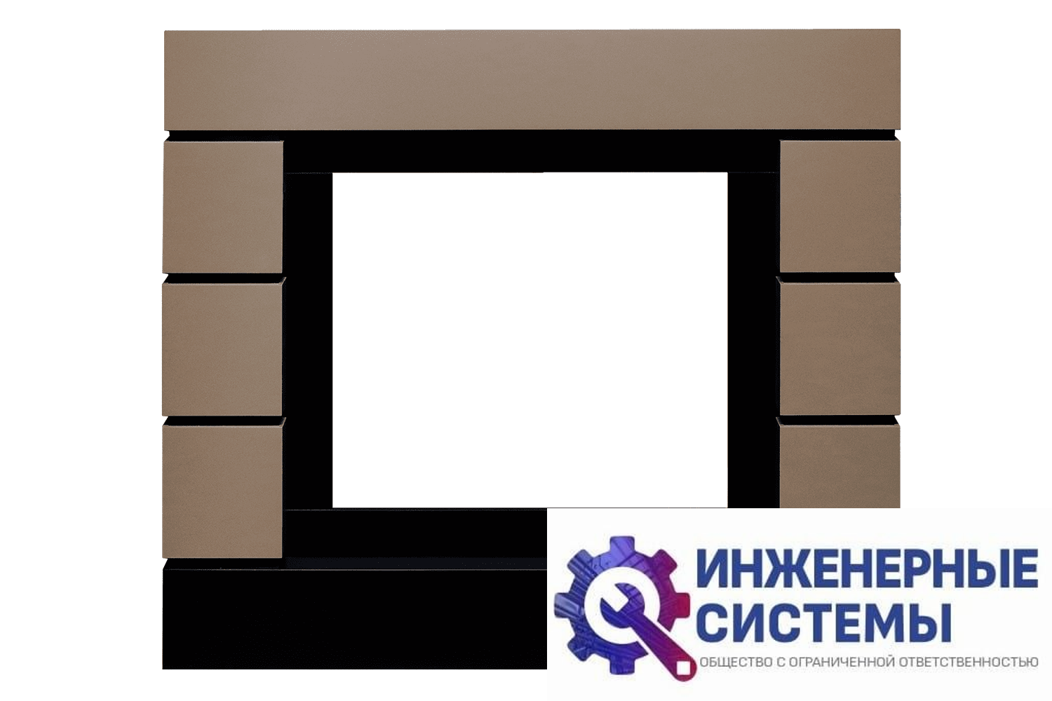 Royal Flame Lindos Beige Grey портал для камина