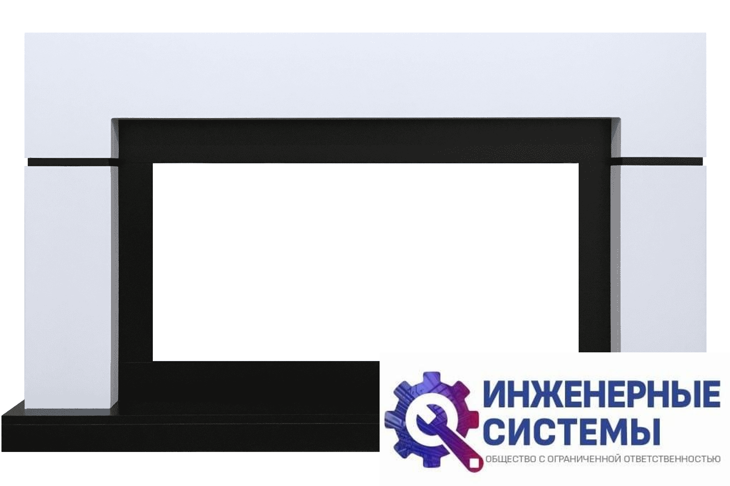 Royal Flame Lindos портал для камина Белый 1470