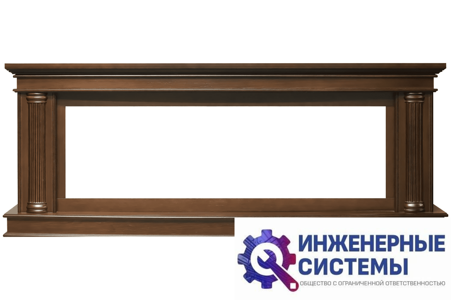Royal Flame Rome 60 портал для камина Каштан