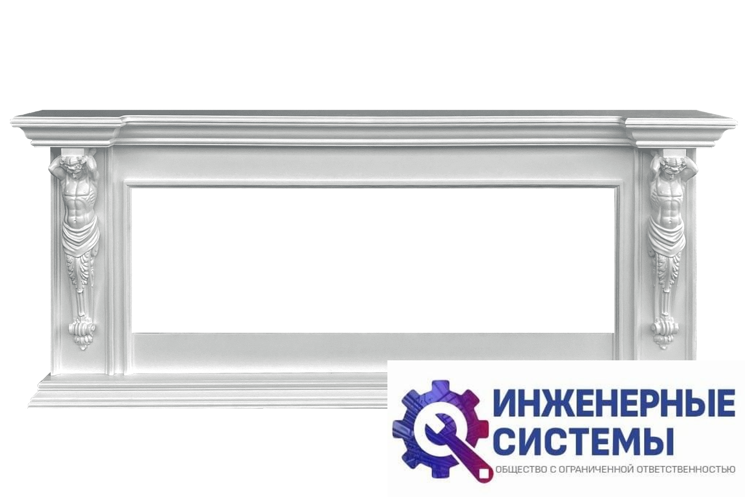 Royal Flame Sparta 60 портал для камина Белый