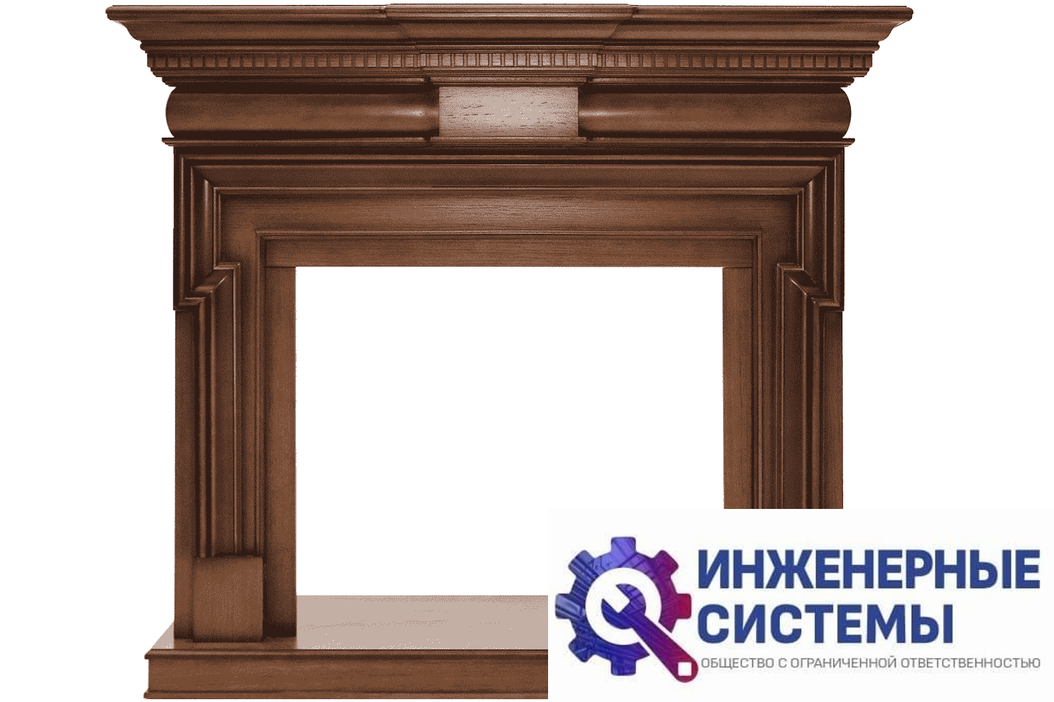 Royal Flame Torinо портал для камина Орех
