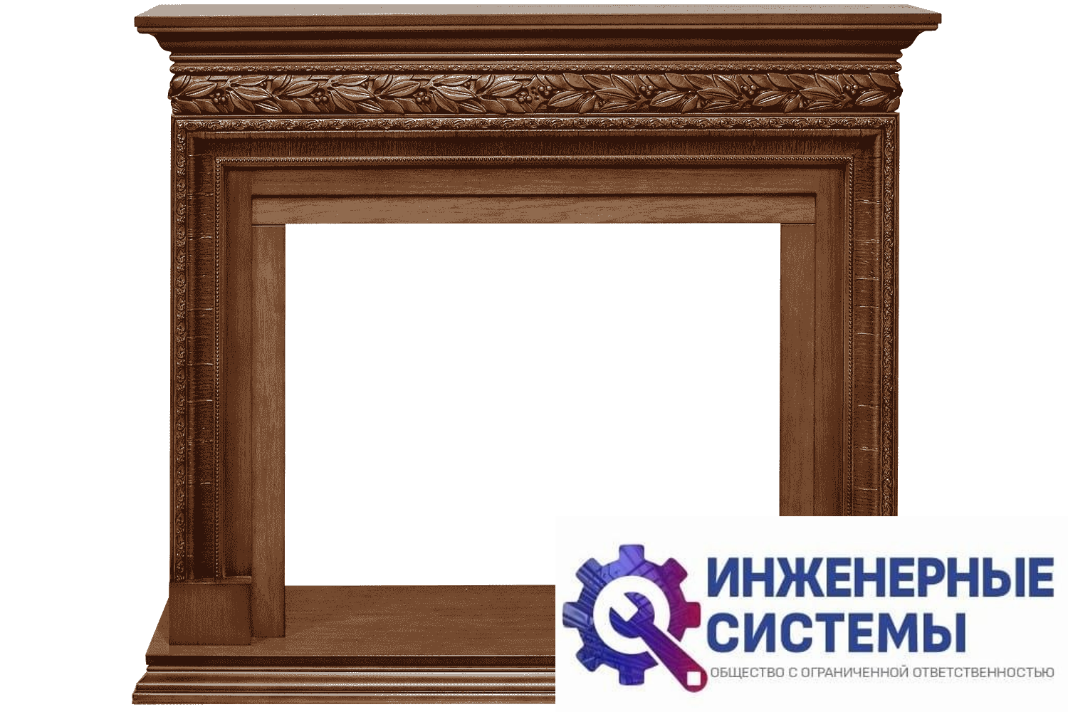 Royal Flame Valletta 1245 портал для камина Орех