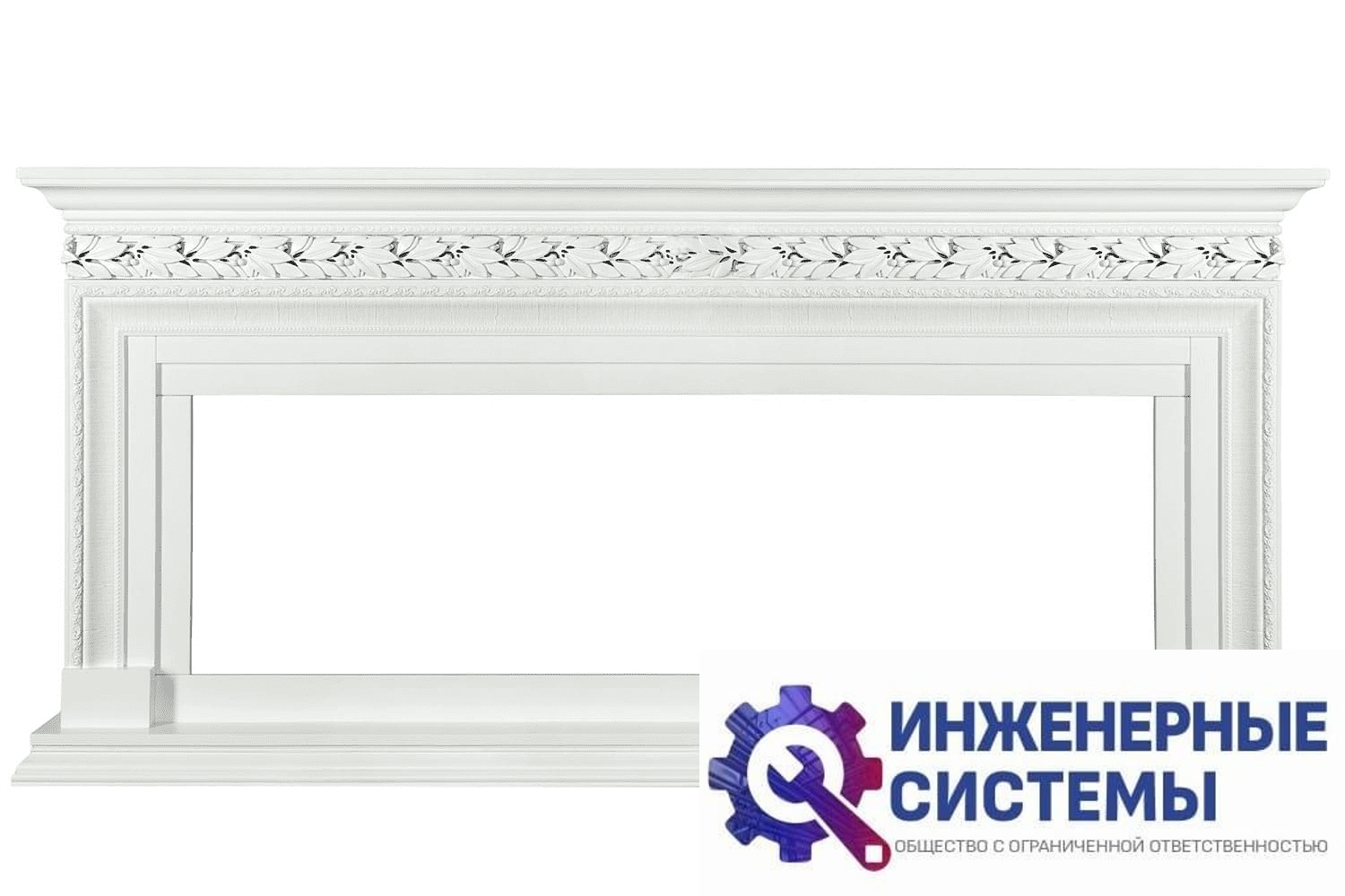 Royal Flame Valletta 60 портал для камина Белый