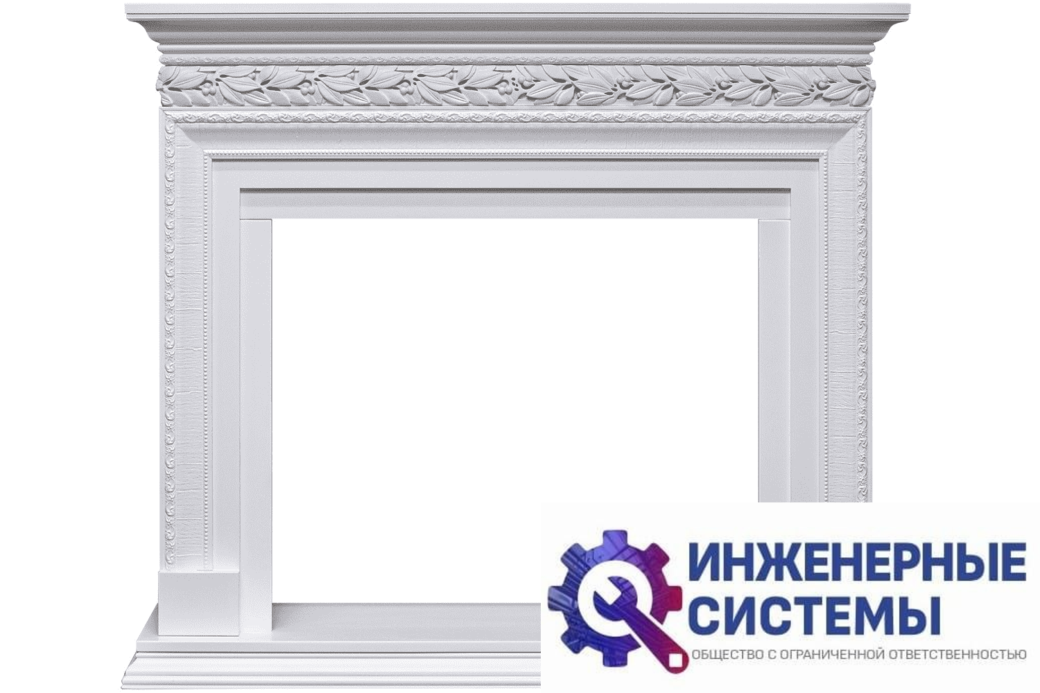 Royal Flame Valletta портал для камина Белый