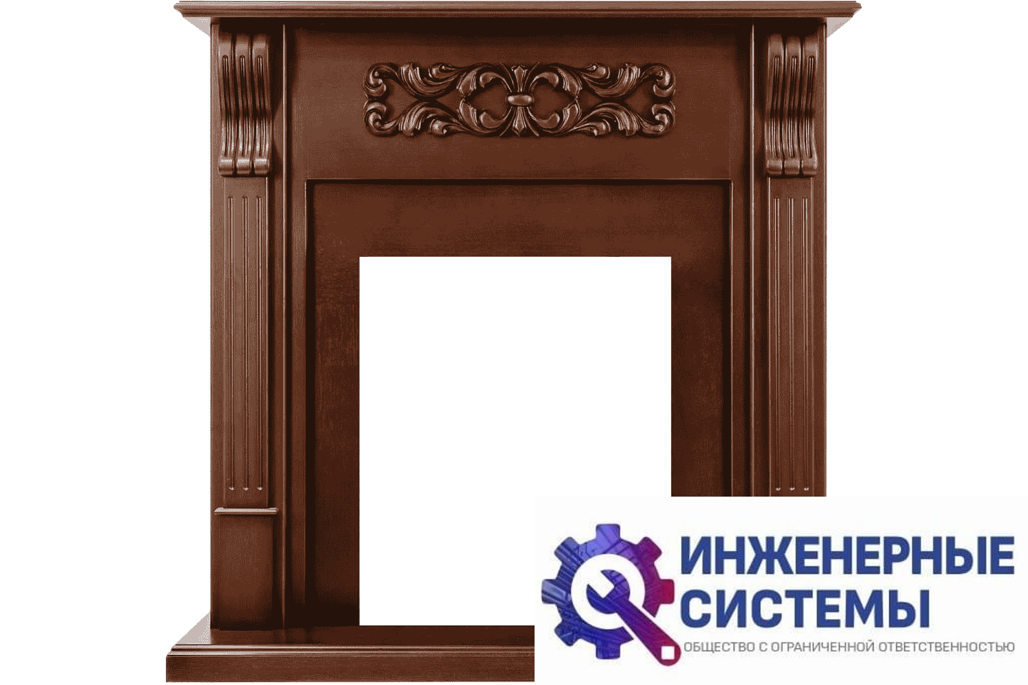 Royal Flame Venice портал для камина Махагон коричневый