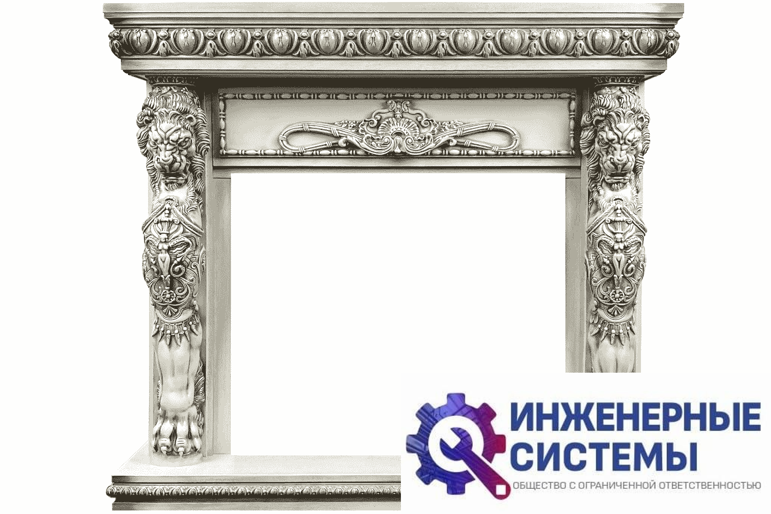 Royal Flame Windsor портал для камина Слоновая кость