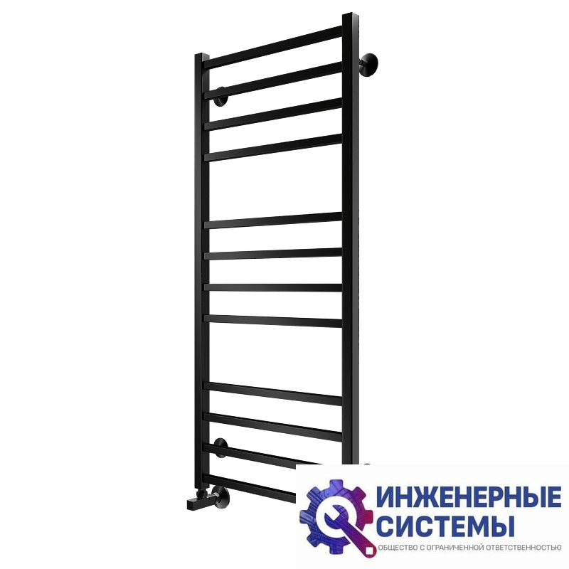 Royal Thermo Axel П12 500х1200 черный полотенцесушитель