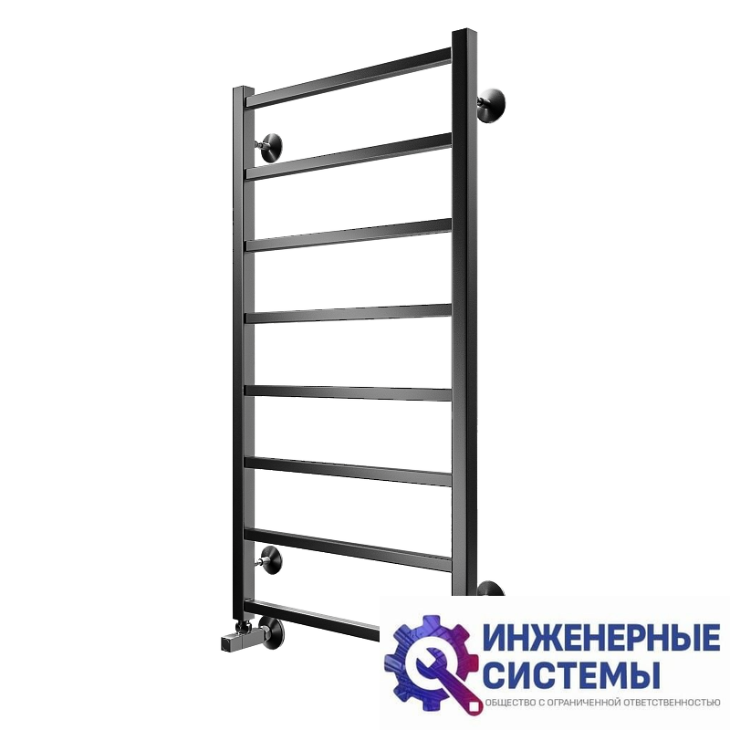 Royal Thermo Axel П8 500х1000 черный полотенцесушитель