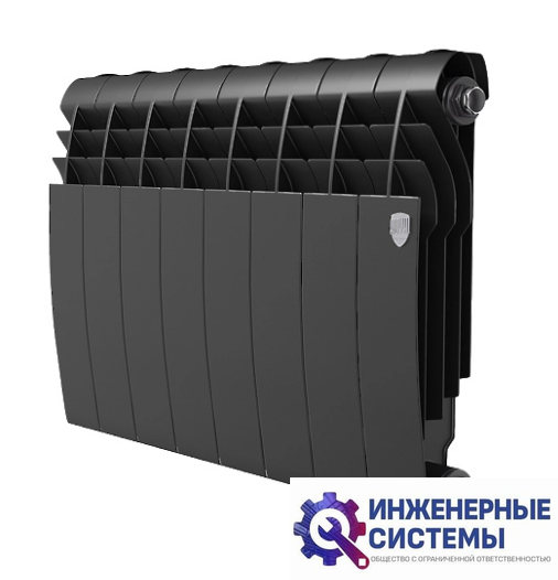 Радиатор Royal Thermo BiLiner 350 Noir Sable х8