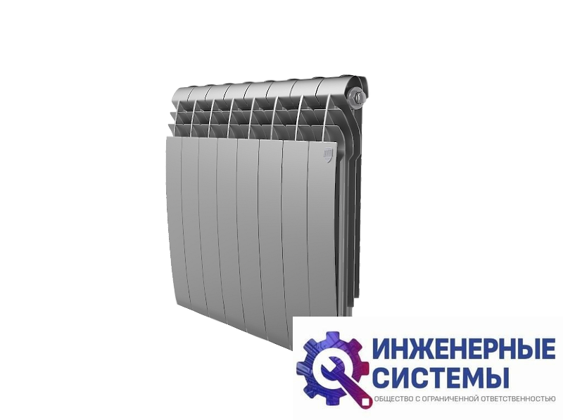 Радиатор Royal Thermo Biliner Alum 500 Silver Satin х8
