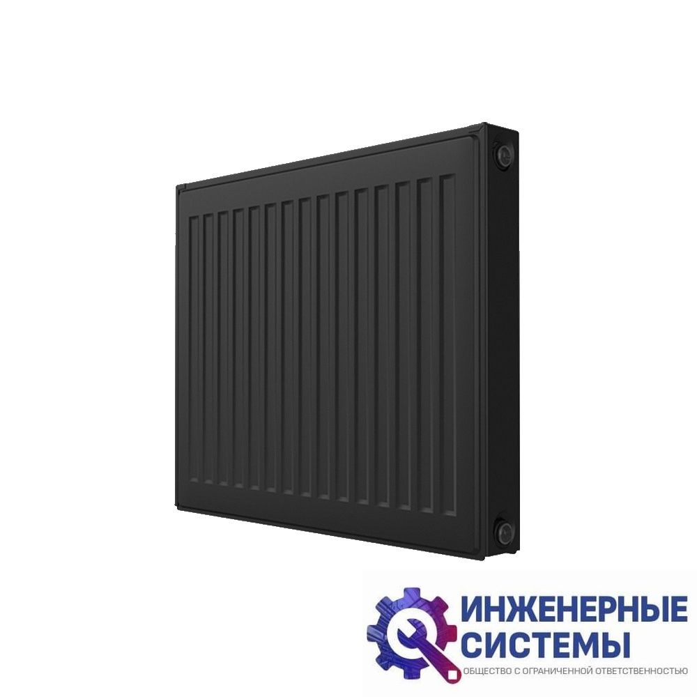 Стальной радиатор Royal Thermo Compact 500х500 черный
