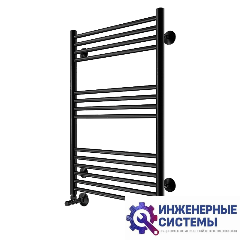 Royal Thermo Casa П14 500х800 черный полотенцесушитель