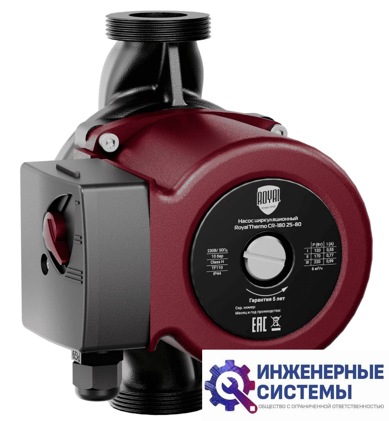 Royal Thermo CR-180 32-80 циркуляционный насос