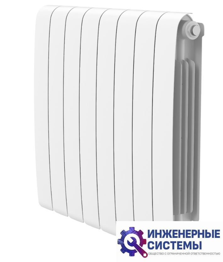 Royal Thermo Eclipse 500 Белый х8 радиатор